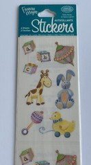 Frances Meyer BABY TOYS Stickers 2 Sheets Sealed