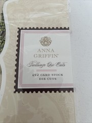 Anna Griffin Trelliage Card Stock Die Cuts 212 pcs Flowers AG599