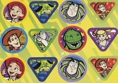 DISNEY TOY STORY✨24✨STICKERS✨💙🧡💚💜✨6” x 4”✨1”each one✨VERY CUTE✨AWESOME💫