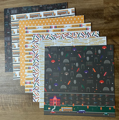 31 Sheet Lot 12×12 Scrapbook Paper School Themed – Music, Math, Science, & More