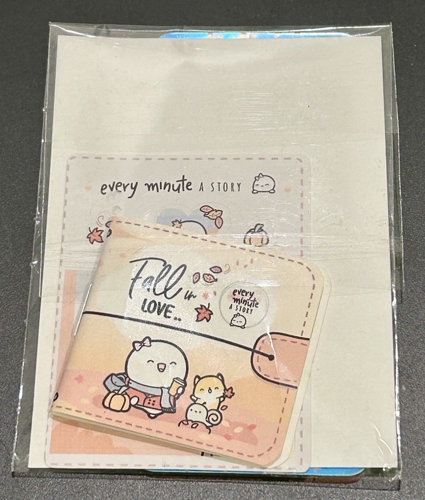 New Every Minute A Story Mini Sticker Book Fall Love Stickers EMAS