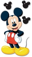 EK SUCCESS Disney Dimensional Stickers – MICKEY – 4 pcs