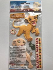 Disney Lion King EK Success Scrapbook Stickers Package Simba