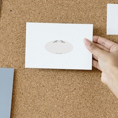 Blank Writable Stickers on Roll White Self Adhesive Labels for Easy Note Taking