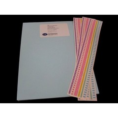 Lot 1 LightBlue Photo Mounting Paper, Gr Length Stickers Religious