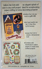 PAPER REFLECTIONS VELLUM DIE CUTS CHRISTMAS DECORATIONS