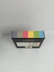 105 Box Chipboard Letters Shape Glitter Pastel Scrapbooking Craft Supply Rainbow
