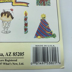 What’s New Scrap Ease Die Cut Acid Free Scrapbook embellishments lot of 4