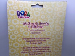 12 Pc Nickelodeon DORA THE EXPLORER Stretch Bands & Stickers 2010