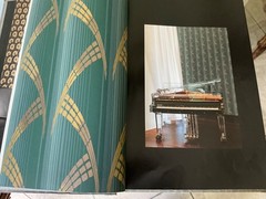 ANTONINA VELLA ART DECO WALLPAPER SAMPLE BOOK/ PAPER CRAFTS