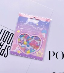Sanrio Little Twin Stars Sticker Pack Scrapbook Diary’s Kids Kawaii