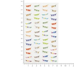 MIDORI Stickers, Frame Pattern, for Planner Decoration, 82570006