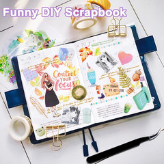 800Pcs Cute Scrapbook Stickers Travel Japanese Sticker Book for Adult Kawaii
