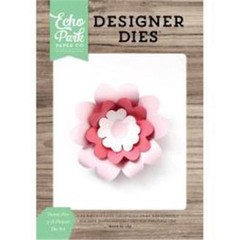 Echo Park Designer Dies SWEET PEA 3D FLOWERS Steel Dies Scrapbooking