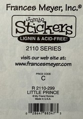 LITTLE PRINCE Stickers(11pc) Frances Meyer…Boy…Baby…Children…Newborn…Card Making