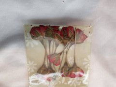 NEVER OPENED- 20yrs OLD! Pressed Petal Flower Confetti Scrapbooking – «Rose Bud»