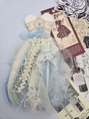 Scrapbook Victorian Style Lacey Fashion Crafting Accessories Mixed Lot