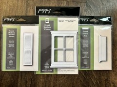 Memory Box / Poppy Stamp Die Grand Window Set 3 dies