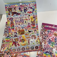 Lisa Frank Sticker Books Over 600 Lot Of 5 Party Favors Nostalgic
