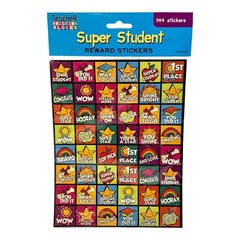 Teacher Building Blocks Super Student Reward Stickers-144 Stickers