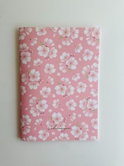 Japanese Sakura Stationery Set 5pcs Letter Paper Stickers Mini Card Kawaii Pink
