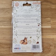 Craft Consortium Best Friends Clear Stamp Set Nina Stajner Little Fawn NEW