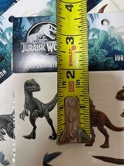 JURASSIC WORLD JURASSIC PARK Realistic Dino Sticker 4 Pack buy more and save $$