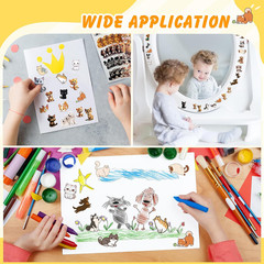 405 PCS Cute Cat Sticker, 20 Sheets Scrapbook Stickers, Kawaii Stickers for Scra