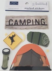*YOU CHOOSE* Jolee’s/Others CAMPING/FISHING/HIKING/CANOEING Dimensional Stickers