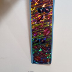 Vintage Lisa Frank Crystal Stickers Shiny Sunglasses Butterfly NEW Old Stock!