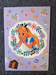 Alice In Wonderland Sticker Decal Scrapbook Crafts Collectible
