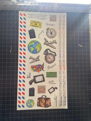 New vintage LOT of 10 sheets of (6 x 12″) STICKERS sandylion psx me mybideas