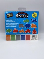 Darice Project Zone Cardstock Paper Shapes Transportation Print 36ct
