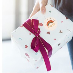 500Pcs 1.5″ Thank You Stickers Rose Gold Small Business Envelope Sticker Round