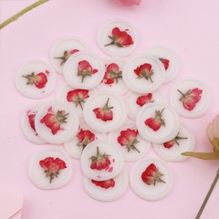20Pcs Dry Floral Rose Wax Seal stickers Self Adhesive Envelope Seal Stickers