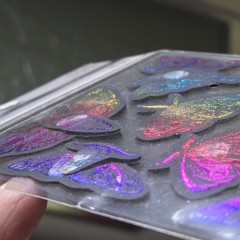 Recollections Moth stickers 8 Stickers On This One Sheet