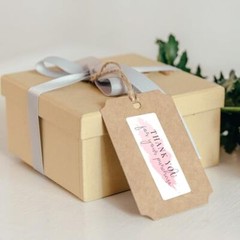 3 Rolls Thank You Sticker, 1 x 3 inch Thank You for Your Order 3 Rolls, Pink