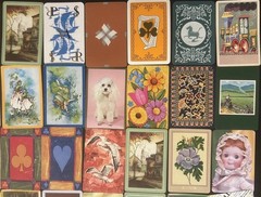 Mixed Lot Of 60 Single Swap Playing Cards Majority Vintage Craft Collecting