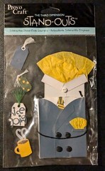Provo Craft Stand-Outs Lot of 3 Dad & Thank You Theme NIP