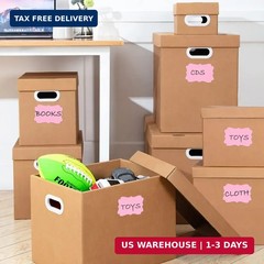 2 x3 Pink Label Stickers, Self-Adhesive Gift Tag Stickers, Write on Blank Labels