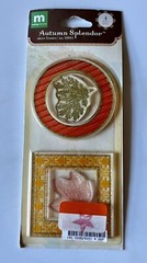 Making Memories Sheer Frames AUTUMN SPLENDOR 4 Pieces NIP