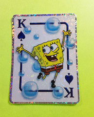 vintage Sandylion 2003 prism Sponge Bob vending machine sticker