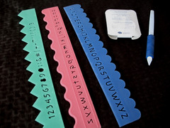 Creative Memories 1 Regular Taperun /3 Decorative Rulers, PICK UP TOOL/NO CLIPS.