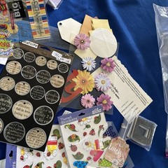 Large Lot Scrapbooking Lot Stickers Embellishments Rub Ons, Studio Life, John De