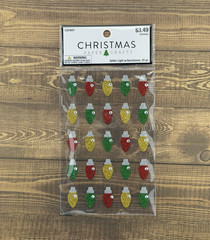 Christmas Paper Crafts/The Paper Studio Dimensional Glitter Stickers pack! – NEW