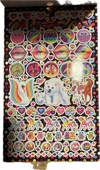 1 new Lisa Frank Sticker Book 600 Stickers 5 full page’s colorful collection