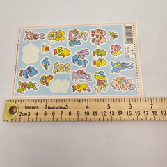 Vtg Introduct IJsselstein Stickers Easter Bunny Ostern Hase Tiere Aufkleber Y2K