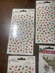 Mrs GROSSMANS Amy Tangerine Birthday Wishes sticker sheet Lot Of 7 Sheets