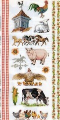 PSX Design Stickers ~ Choice of 16 Designs ~America~ Christmas Bears~ Zoo~ Farm