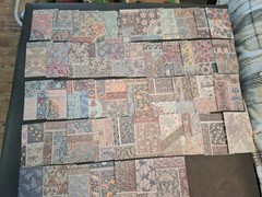 100PC Scrapbooking Ephemera Paper Pack New Design Retro Floral Dance Review…